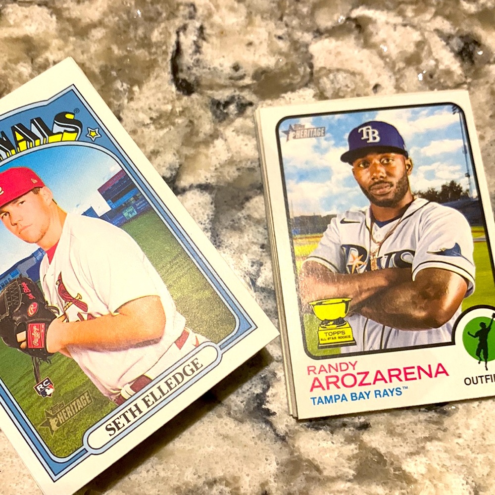 59pc 2022 Topps Heritage Rookies - Picture 7 of 7